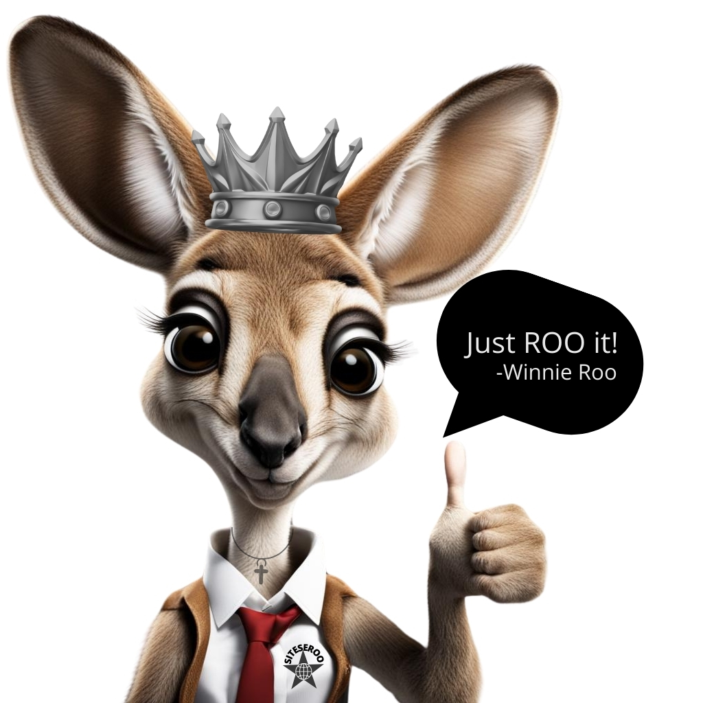 Just ROO it quote by Winnie Roo from Siteseroo website