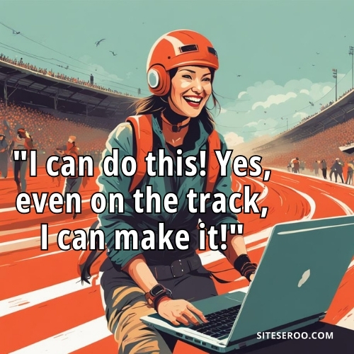 I can do this on track and can make it quote