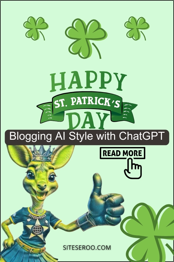 Happy St. Patrick's Day Blogging with ChatGPT